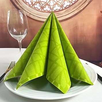 2 piezas servilletas de tela a cuadros