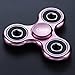 Hand Spinner Fidget Toy, 3-5 Mins Spin Metal Stainless Bearing EDC Fidget Tri-Spinner for ADHD Focus Releasing Stress (Rose Gold)