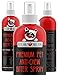 Anti Chew Dog Training Spray: No Chew Bitter Spray and Pet Deterrent for Dogs and Cats - Behavior Correction to Stop Chewing and Licking - Safe for Furniture, Paws and Bandages - 8 Oz (1 Bottle)
