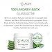 Aloe Infusion Body and Face Moisturizer - Natural Moisturizing Cream with Organic Aloe Vera - Skin Care for Dry Skin, Anti Wrinkle, Acne Scars, Rosacea, Psoriasis Eczema Cream Lotion for Men and Women