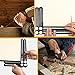 Multi-Angle Measuring Ruler, Aluminum Alloy Angleizer Template Tool Angle Finder Measurement Tools for Carpenter,Engineers,Craftsmen,Builders,Handymen