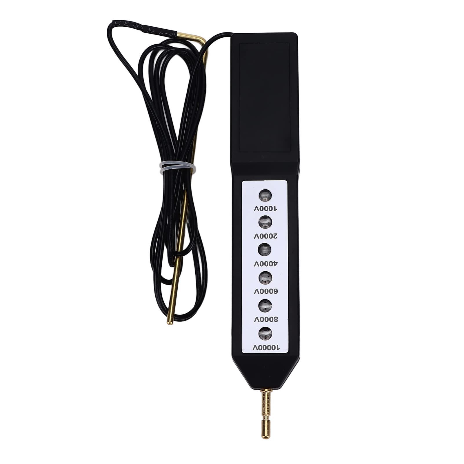 Electric Fence Tester, 10Kv Portable Waterproof Voltage Meter, 10000V Wide Voltage Test Range, Electric Fence Voltage Meter, Electric Fence Fault Finder for Home Farms Garden
