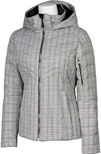 KARBON Amper Womens Insulated Ski Jacket - 4/Arctic White Tweed