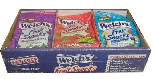 welch's fruit snacks bag