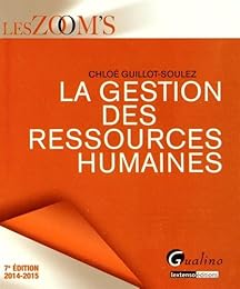 La  gestion des ressources humaines