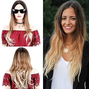Hairphocas Balayage Fashion Natural Black To Golden Blonde