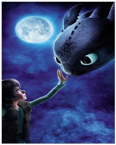 Custom How to Train Your Dragon Canvas Prints 16" x 20" Inch - Modern Canvas Wall Art Print Home Decor Wall Artwork