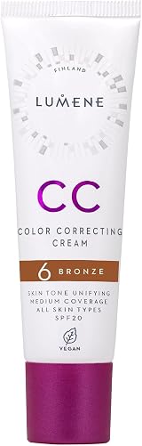 Lumene CC Cream Colour Correcting Cream SPF 20 Medium Bronze 30 ml Vegan