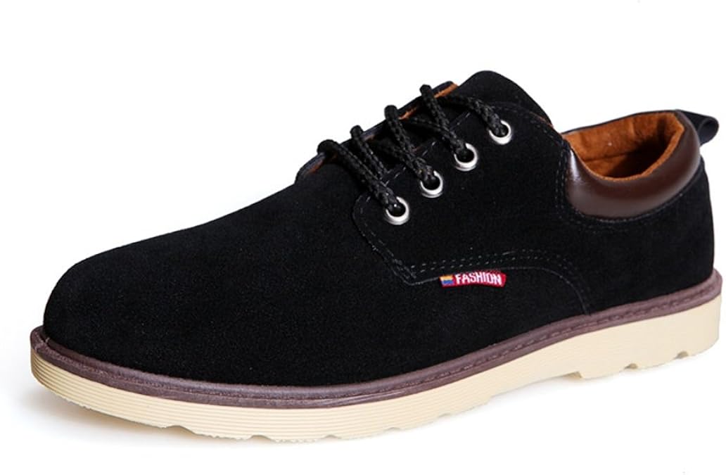 Jiafeng 秋冬物 メンズ カンバスシューズ 靴紐 登山靴 スキッドシューズ 通気性 スエード シューズ スニーカー シークレットシューズ インヒール スリッポンシューズ スニーカー Amazon