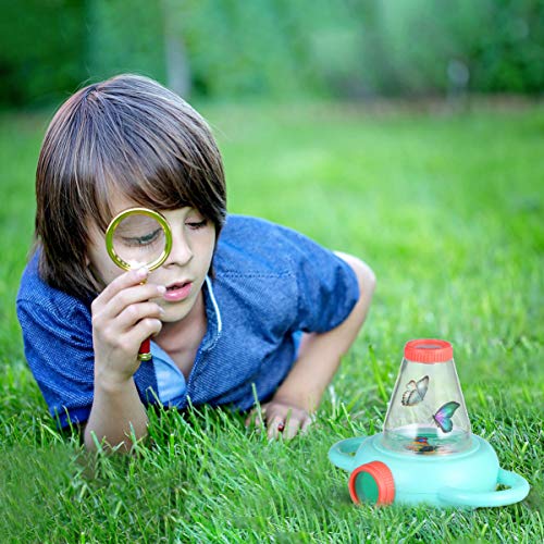 BESPORTBLE Kinder Entdecker Spielzeug Outdoor Exploration Abenteur Kit Insektenbeobachter mit Lupe Box Pinzette… – Bild 8