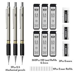 Four Candies Metal Mechanical Pencil Set - 3PCS