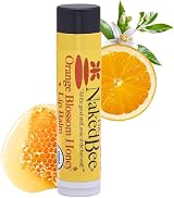 The Naked Bee Orange Blossom Honey Lip Balm 0.15oz Hydrating Natural Skincare view 9