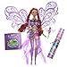 Barbie Fairytopia - Purple Jeweldrop Wonder Fairy Doll - Lenara