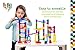 Lolo Toys Marble Run Set for Kids - 106 Pieces (16 Glass Marbles) Stem Learning Toy for Kids Ages 4 Plus, Educational Tower Game/Gravity Maze, Marble Race Track. Great IQ Builder and Coordination Game
