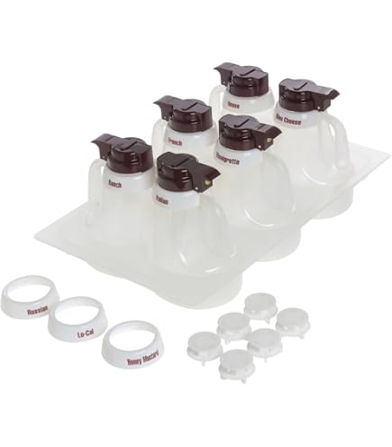 Amazon.com: TableCraft N48 Option 48 Oz Salad Dressing Dispenser