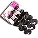 Beauty Forever Hair 7a Brazilian Weave Virgin Hair Body Wave Weft 4 Bundles 100% Unprocessed Human Hair Extensions Natural Color (100+/-5g)/pc (10 12 14 16)