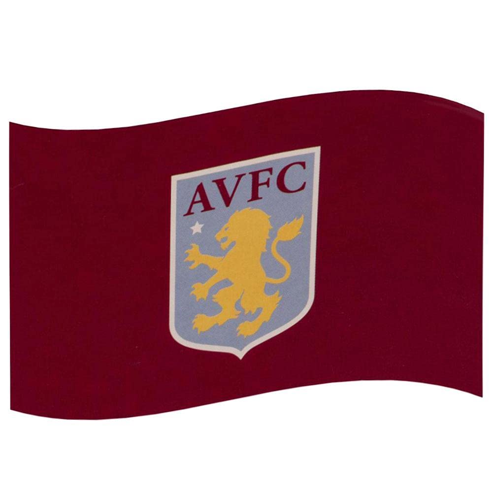 Aston Villa Core Crest Flag 5 x 3