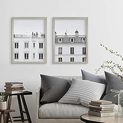 MCS Studio Gallery Frame, Gray Woodgrain, 20 x 27