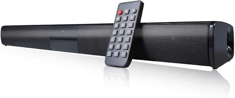 Barra de Sonido para televisores,Luxus inalámbrico BT 4.0 Altavoz SoundBar TV de Cine en casa 3D de Bass televisor de subwoofer con RCA Line – Mando a Distancia — foto 1 de 8