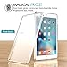MoKo iPad Mini 4 Case - Premium Soft TPU Skin Flexible Bumper Semi-Transparent Frosted Rubber Back Cover Case for Apple iPad Mini 4 (2015 Edition) 7.9 inch iOS Tablet, Frost Clear