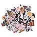 66pcs Stranger Things PVC Waterproof Cartoon Sticker for Scrapbooking Album Skateboard Wall Guitar Stickers