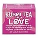 Kusmi Tea - Sweet Love - Organic Black Tea - Blend of Black Tea, Pink Pepper, Guarana and Spices - Smooth, Flavourful, Caffeinated Tea - Box of 20 Tea Bags