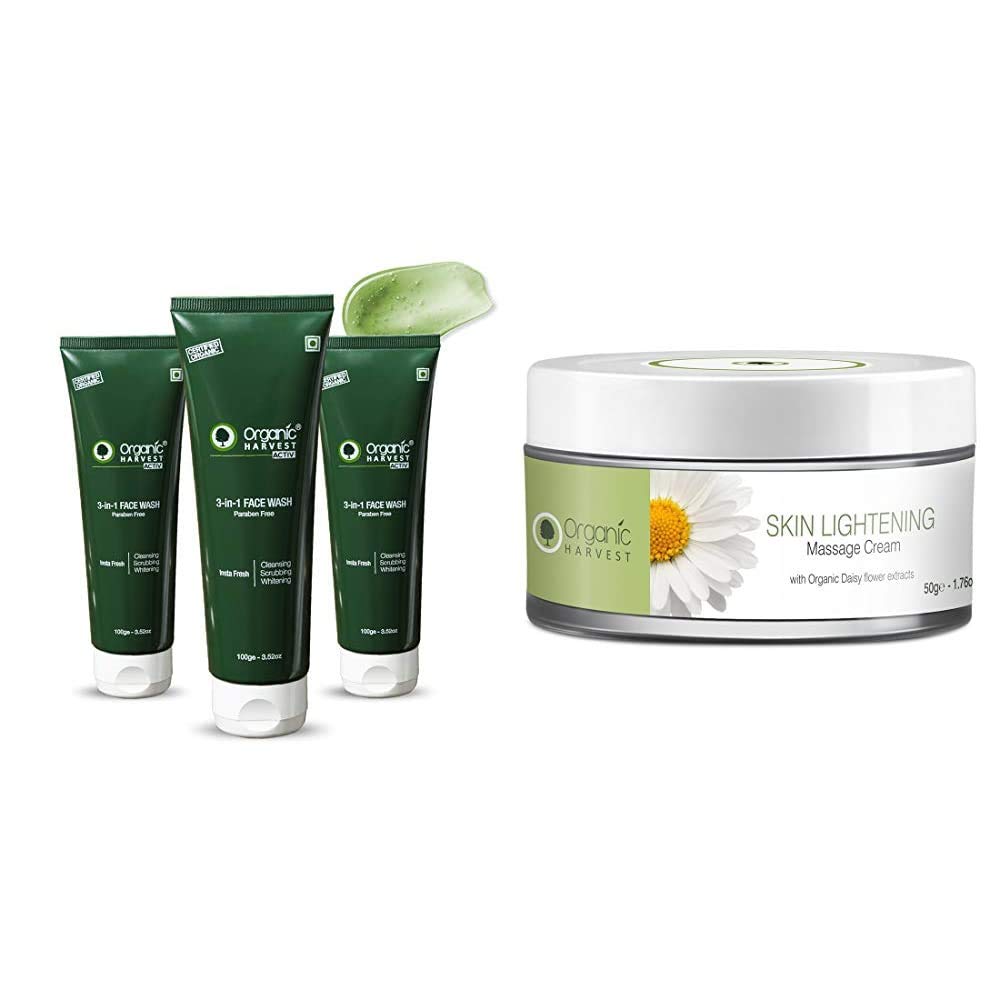 organic harvest face cream