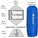 Hyke & Byke Yosemite Hiking & Backpacking Tent - 3 Season Ultralight, Waterproof Tent for Camping w/Rain Fly and Footprint - 2 Person - Blue