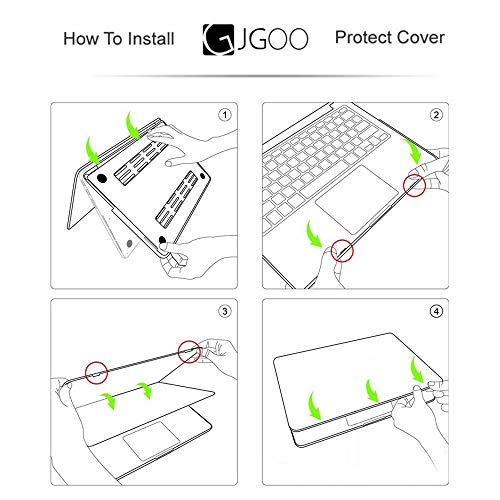MacBook Pro 15 (2019/2018/2017/2016), JGOO Soft Touch Shell Cover(Fabric), Hard Shell Case Compatible MacBook Pro 15" A1707/A1990, Blue