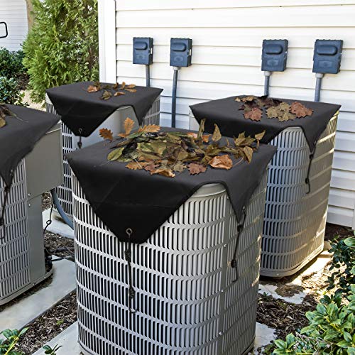 Coitak Air Conditioner Cover for Outside Units, Winter AC Defender, Heavy Duty Top Air Conditioner Cover (28 x 28 inch) - Thumbnail 6