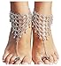Bienvenu 2 Piece Boho Vintage Barefoot Anklet Bracelet Feet Chain Jewelry