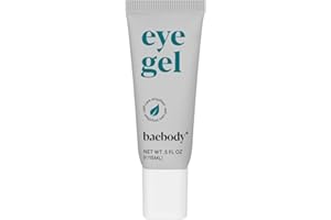 Baebody Critically Acclaimed Eye Gel - Advanced Cooling Under Eye Cream For Dark Circles and Puffiness - Anti Aging and Hydrating - Beauty Gifts for Women, Travel Size (15 ml/0.5 fl oz)