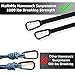 MalloMe Camping Hammock for Adults & Kids - Portable Hammocks for Outside - Hamacas para Adultos Outdoor Single & Double Two 2 Person Hammock - Hamaca/Hamacs/Amacas Heavy Duty Tree Travel Hamock