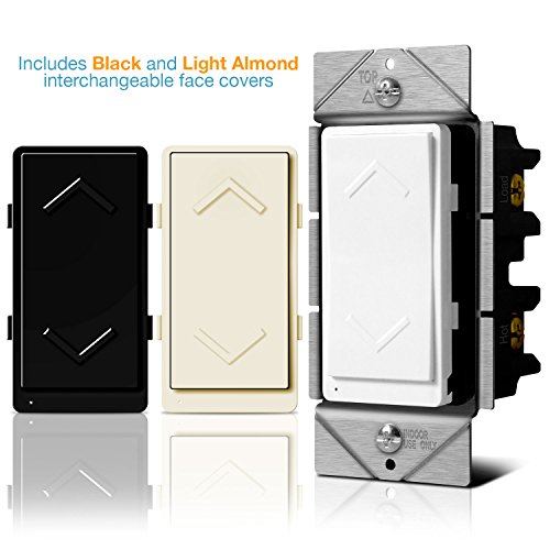 ENERWAVE ZWave Plus Dimmer, Smart Dimmer Switch for ZWave Home