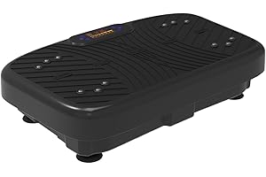 GDCOO GOCOO Vibration Plate Exercise Machine for Home Fitness, Vibration Plate for Lymphatic Drainage, Whole Body Workout with 200 Speed Levels, P1-P7 Seven Automatic Modes