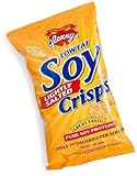 Glenny's Low Fat Soy Crisps, Lightly Salted, 3-Ounce Bags (Pack of 12)