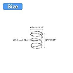 uxcell Compression Spring, 5Pcs 304 Stainless