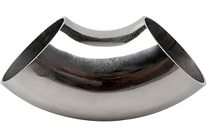 Stainless Steel Elbow 4" 90° Mandrel Bend Elbow - Thickness 16GA/.065" Wall Material SS304 Suitable for Car Modified Exhaust Elbow Pipe, Stair Handrail,etc-OSIDU