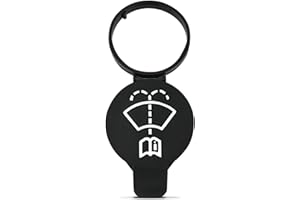 Tecledsn Windshield Wiper Washer Fluid Reservoir Tank Cap 13227300, Plastic Liquid Bottle Replacement for Chevy GMC Buick Cadillac