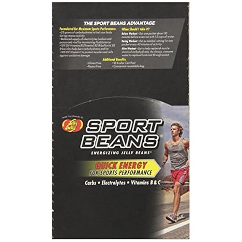 Jelly Belly Extreme Sport Beans, Caffeinated Jelly Beans, Cherry Flavor, 24 Pack, 1-oz Each Grocery & Gourmet Food, Candy & Chocolate, Jelly Beans & Gummy Candy, Jelly Beans