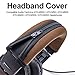 LTYIVABHTTW Replacement Headband Cover Compatible ATH M50X M50 M40X M40 M30X M20X Headphones (Brown)