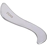 STICKON Stainless Steel Gua Sha Muscle Scraper Tool, Scraping Massage Tools, Physical Therapy Tools, GuaSha Massage Scraper Tool, IASTM Tools Great Soft Tissue Metal Massage Tool(STICKON-51)