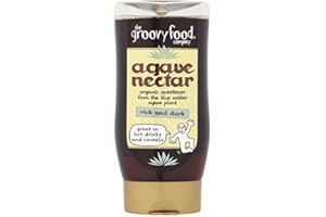The Groovy Food Organic Agave Nectar Rich & Dark - 250ml (8.45fl oz)