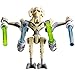 General Grievous Star Wars The Force Awakens Minifig Minifigure with 4 Lightsabers Compatible with Lego