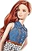 Barbie Fashionista Teresa Doll Jean Shirt and Black and White Skirt