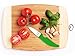 Chef's Organic Gadgets Ceramic Knife Set (6 Piece) with Peeler and Acrylic Knife Block Holder