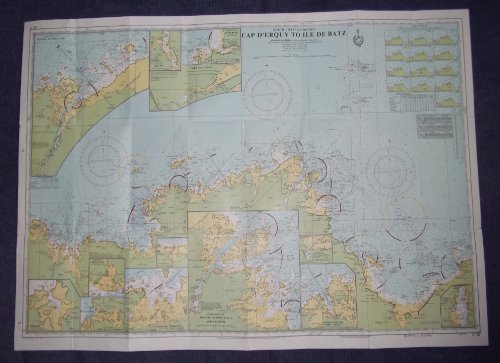 Imray C34: Yachting Chart - North Coast Of France - Cap d'Erquy to Ile de Batz
