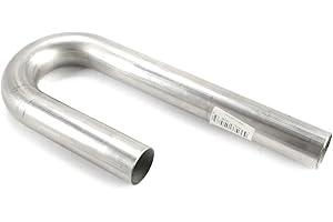 Patriot Exhaust H6912 1-7/8" 304 Stainless Steel J-Bend Exhaust Pipe
