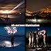 JIA LE Tactical Flashlight Super Bright Led T6 Cree Flashlights 1000 Lumens with 2 Rechargeable 18650 Lithium Ion Batteries and Charger Water Resistant, Ideal For Camping Emergency, 2 Piece