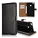 iCoverCase for Xiaomi Mi Max 2 Case, Premium Leather Case [Kickstand & Magnetic Closure] [Card Slot] Shockproof Folio Flip Wallet Leather Case [Slim Fit] for XiaoMi Mi Max 2 6.44''-Black